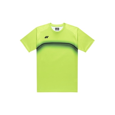 Yonex Sport T-shirt Practice Print 16859 (100% Polyester) 2026 fresh lime green Men's